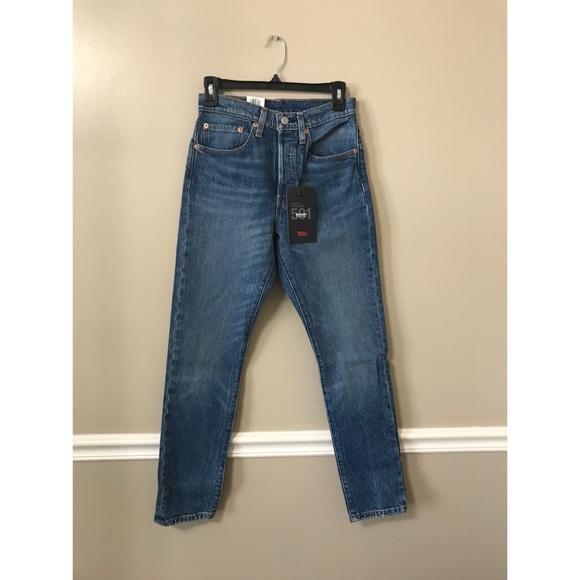 Levi’s 501 we the people skinny jeans - Picture 2 of 6